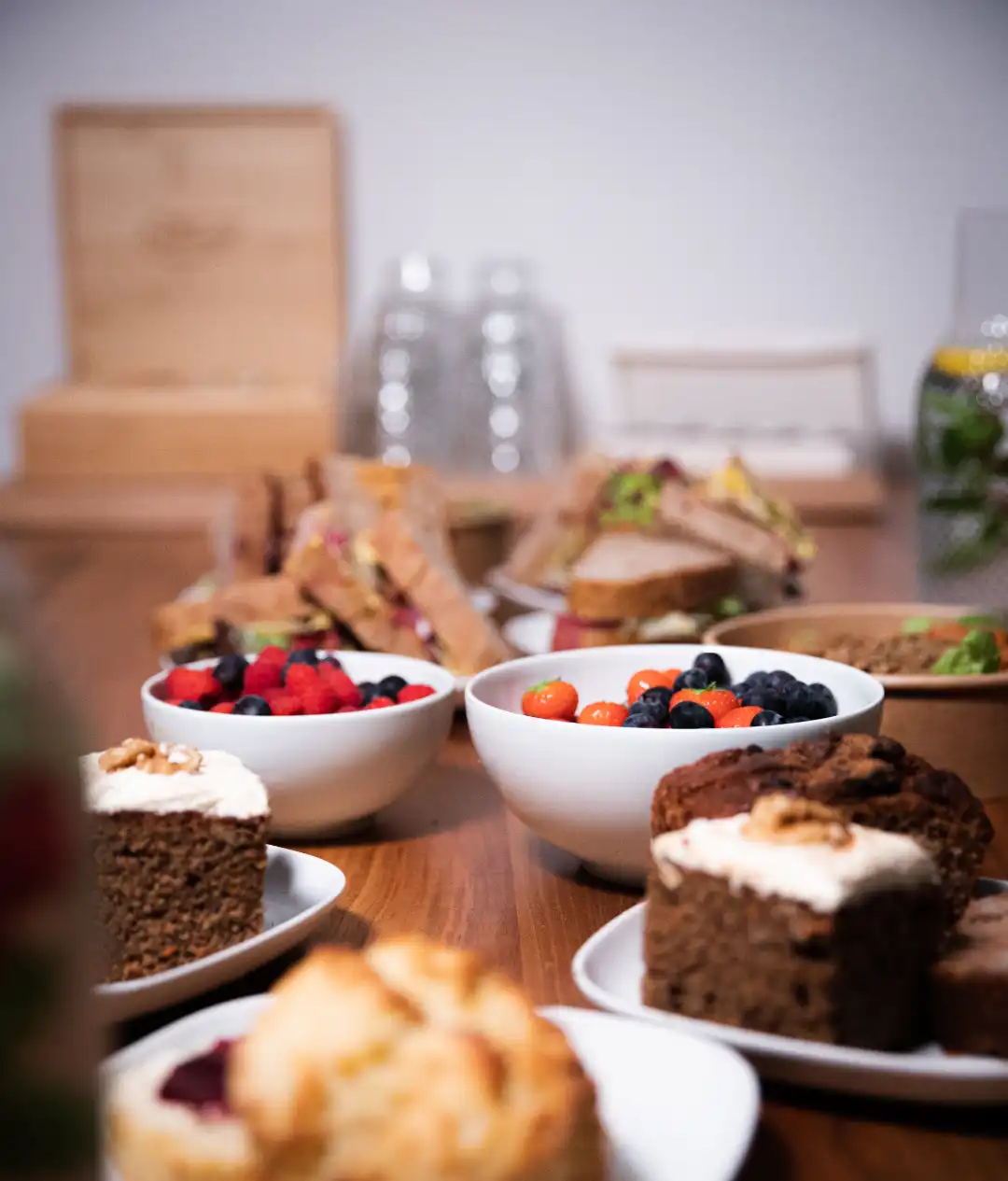 Catering bij vergaderlocatie panta rhei